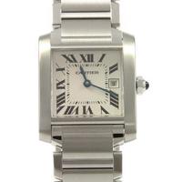 カルティエ W51011Q3 タンクフランセーズデイト クォーツ