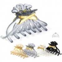 バンスクリップ【送料無料】クリアバンスクリップ　シンプルバンスクリップ　デイリーヘアクリップ　ヘアアクセ　デイリー　シンプルバンスクリップ　オフィス　上品　エレガント　クリアバンスクリップ　レディースヘアアクセサリー 女性ヘアアクセサリ