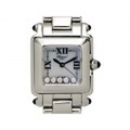 【Chopard ショパール】ハッピースポーツ スクエアミニ 27/8893-23 クォーツ SS レディース 11552-0