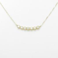 【リメイク】K18YG ダイヤモンドネックレス