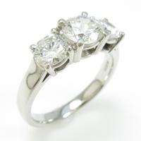 プラチナダイヤモンドリング 0．800ct・I・VS1・GOOD
