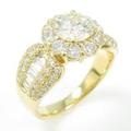 K18YG ダイヤモンドリング 1．016ct・M・SI1・VERYGOOD10％引き