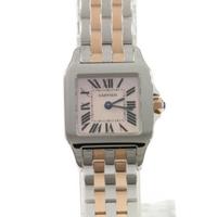 カルティエ W25074Y9 サントスドゥモワゼル PGコンビ クォーツ