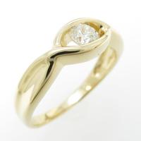 K18YG ダイヤモンドリング30％引き