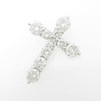 PT クロス ダイヤモンドペンダント10％引き