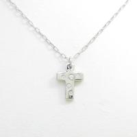 ティファニー ドッツ クロス スモール ネックレス10％引き