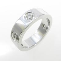 カルティエ ラブリング ハーフダイヤ