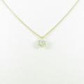 【リメイク】K18YG ダイヤモンドネックレス 0．408ct・L・SI1・GOOD