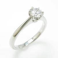 【リメイク】プラチナダイヤモンドリング 0．412ct・F・VVS1・EXT H＆C
