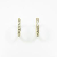 K18YG ダイヤモンドピアス