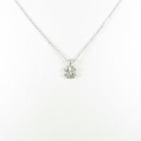 エテ クローバー ダイヤモンドネックレス