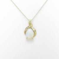 18KYG／K18YG オパールネックレス