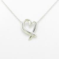 ティファニー ラビングハート ネックレス