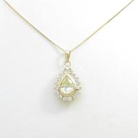 K18YG ダイヤモンドネックレス