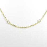 K18YG ダイヤモンドネックレス