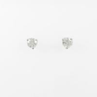 プラチナダイヤモンドピアス 0．332ct・0．334ct・G?H・I1・EXT