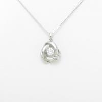 【リメイク】プラチナダイヤモンドネックレス 0．305ct・F・SI1・VERYGOOD