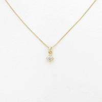 アガット ダイヤモンドネックレス