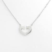 カルティエ Cハート ネックレス