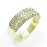 K18YG ダイヤモンドリング