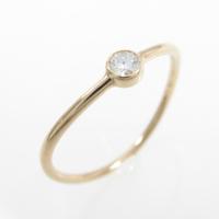 ティファニー ウェーブシングルロウ リング