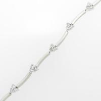 750WG ダイヤモンドブレスレット10％引き