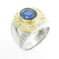 K18WG／K18YG サファイヤリング