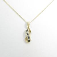 18KYG／K18YG サファイヤネックレス