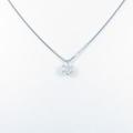 プラチナダイヤモンドネックレス 0．486ct・H・SI2・EXCELLENT H＆C
