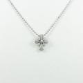 K18WG クロス ダイヤモンドネックレス20％引き