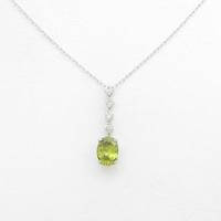 K18WG スフェーンネックレス30％引き