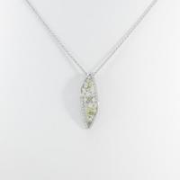 K18WG ダイヤモンドネックレス20％引き