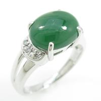 K18WG ヒスイリング30％引き