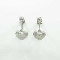 K18WG／K14WG ハート イヤリング