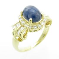 K18YG サファイヤリング