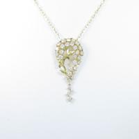 K18YG ダイヤモンドネックレス