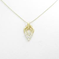 K18YG ダイヤモンドネックレス