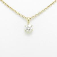 K18YG ダイヤモンドネックレス 0．503ct・G・SI1・VERYGOOD