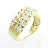 K18YG ダイヤモンドリング20％引き