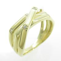 K18YG ダイヤモンドリング10％引き