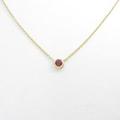 K18YG ルビーネックレス20％引き