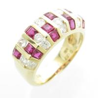 K18YG ルビーリング10％引き