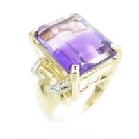 K18YG／K18WG アメジストリング