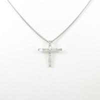 PT クロス ダイヤモンドネックレス