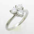 PT スリーストーン ダイヤモンドリング