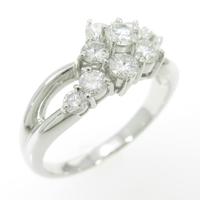 PT フラワー ダイヤモンドリング