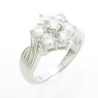 PT フラワー ダイヤモンドリング