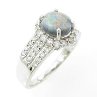 PT ブラックオパールリング