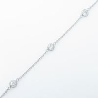 【リメイク】K18WG ダイヤモンドブレスレット5％引き