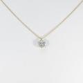 【リメイク】K18YG ダイヤモンドネックレス 1．039ct・J・VVS2・GOOD20％引き